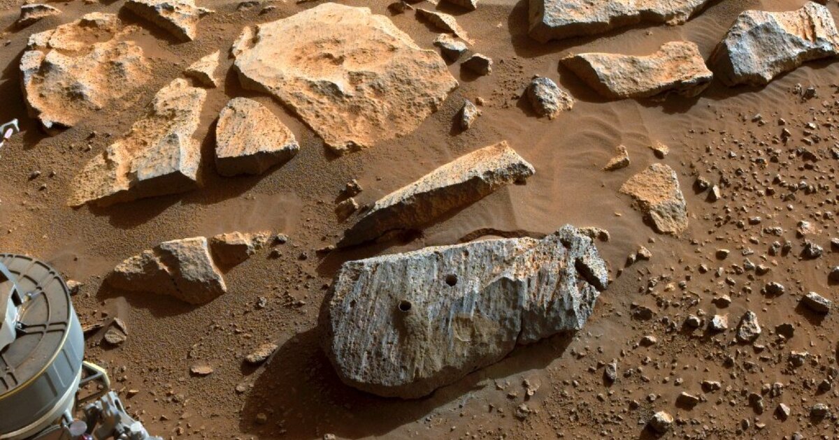 Камни с Марса укрепили гипотезу о наличии там жизни