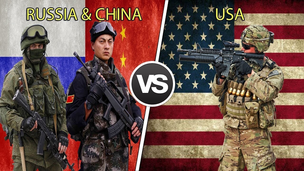 Армия сша сильнее. Россия и Китай против США. Россия против США. Росси и Китай против США. Китай и Россия против сгща.