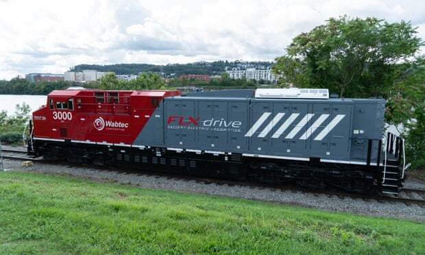 В США создали грузовой локомотив на аккумуляторах — Ferra.ru