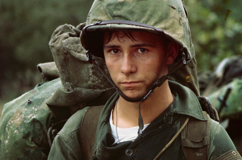 Молодой морской пехотинец. Дананг, Вьетнам, 3 августа 1965 года