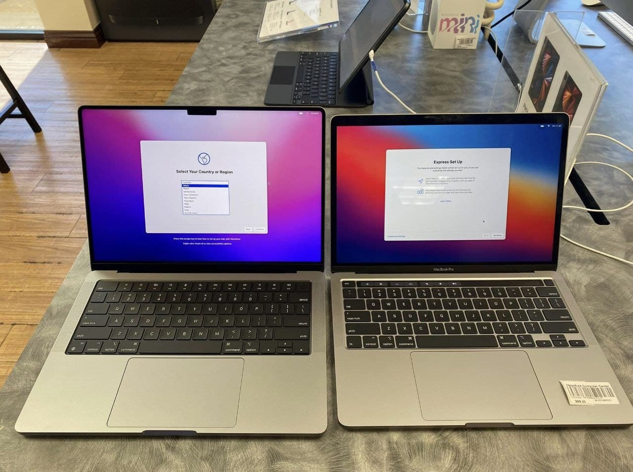 Новый MacBook Pro с «чёлкой» наглядно сравнили со старым