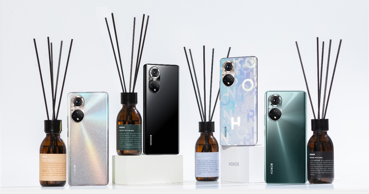 Honor выпустил серию парфюмов с ароматами в честь новых смартфонов