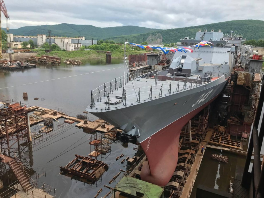 Россия отправит в Тихий океан военный корабль-невидимку