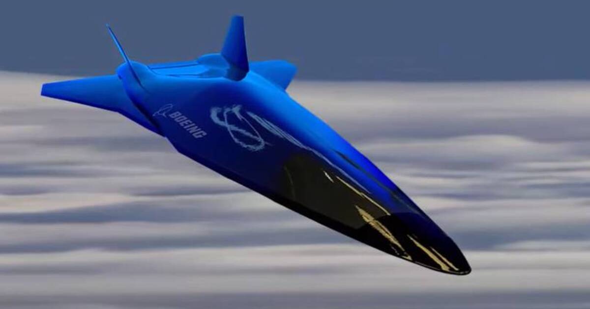 Американцы показали модель гиперзвукового самолёта