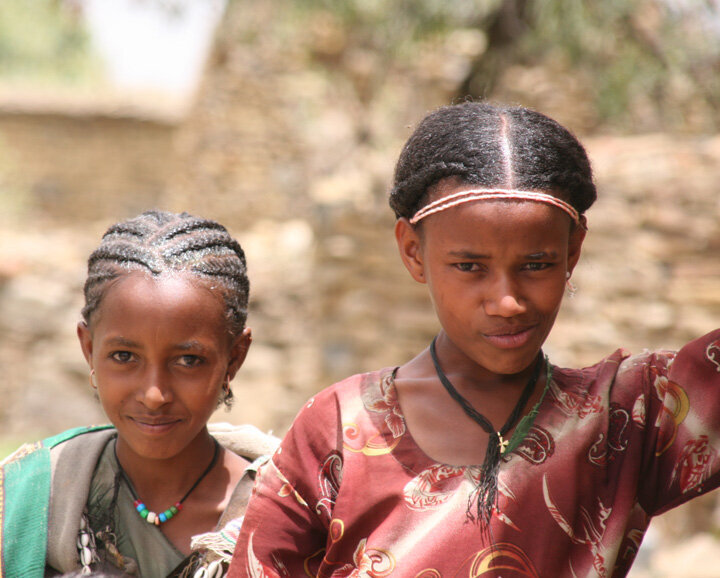 Девочки из народа амхара