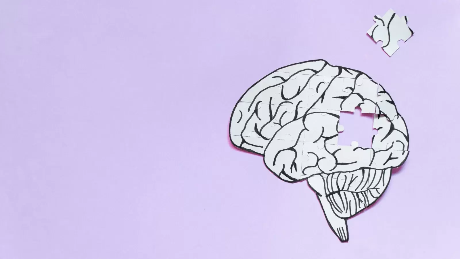Какие участки мозга у человека повреждаются при старческом слабоумии