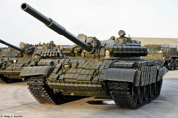 Т-62МВ в обвесе динамической защиты