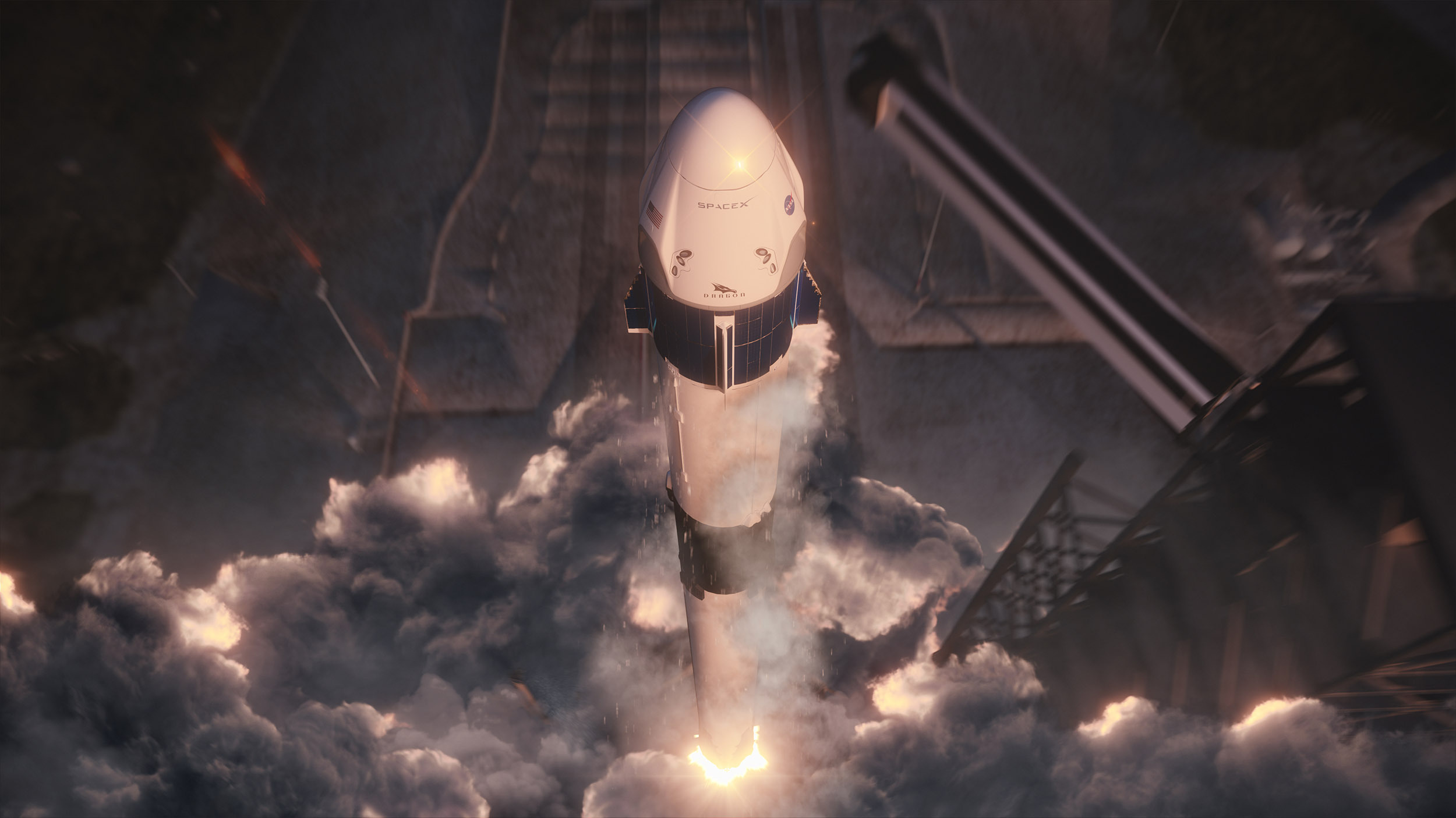 Компания Илона Маска будет возить астронавтов NASA на МКС до 2030 года