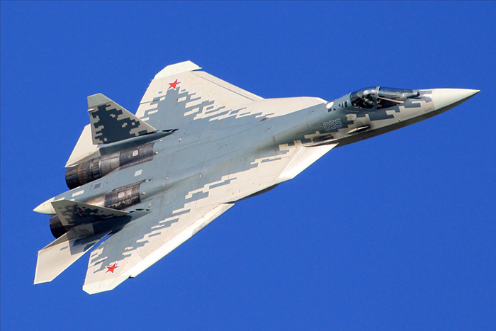 Что может истребитель Су-57 в воздухе Всё