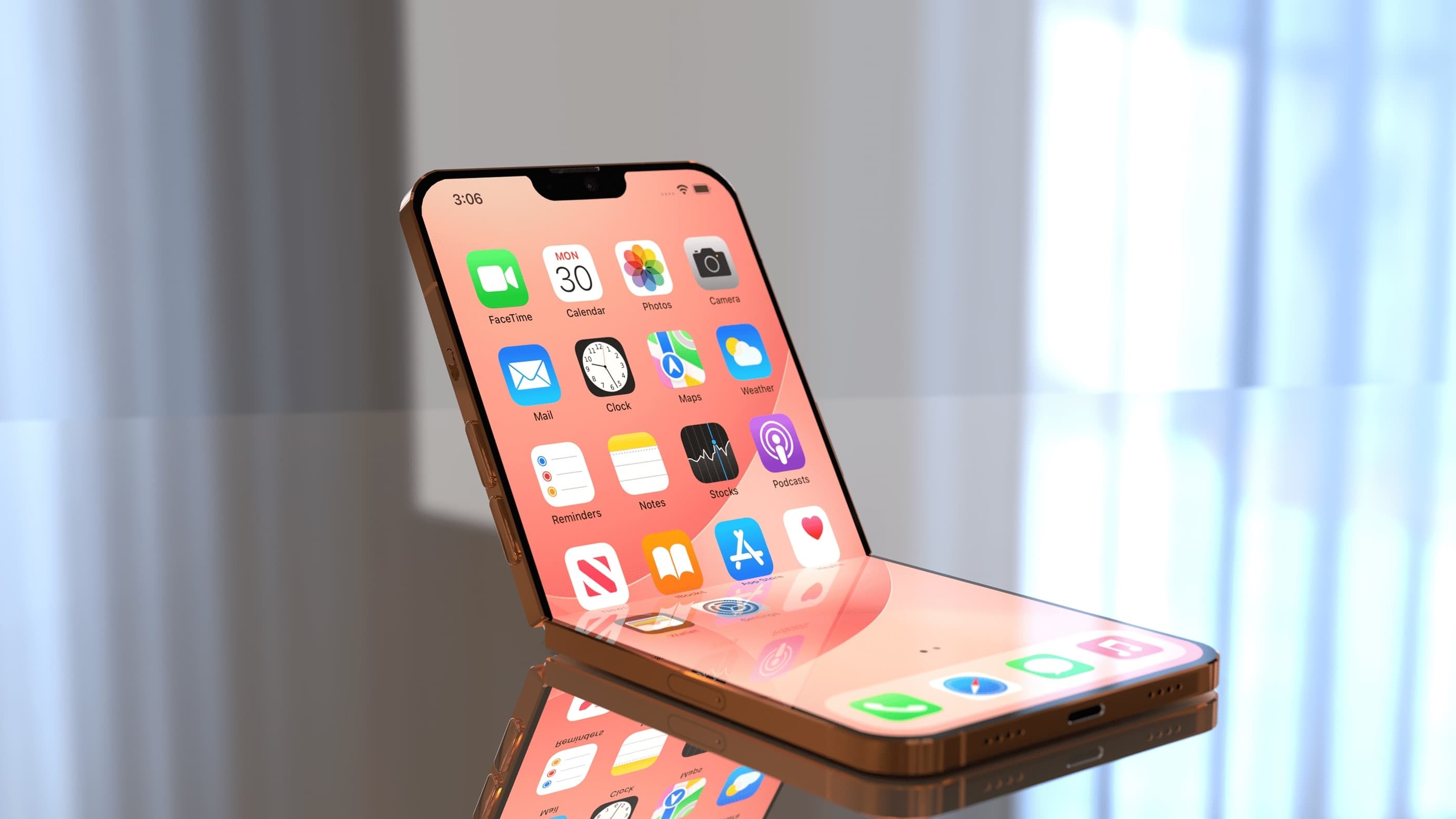 Экран складного смартфона Apple будет сам чинить царапины на своей поверхности