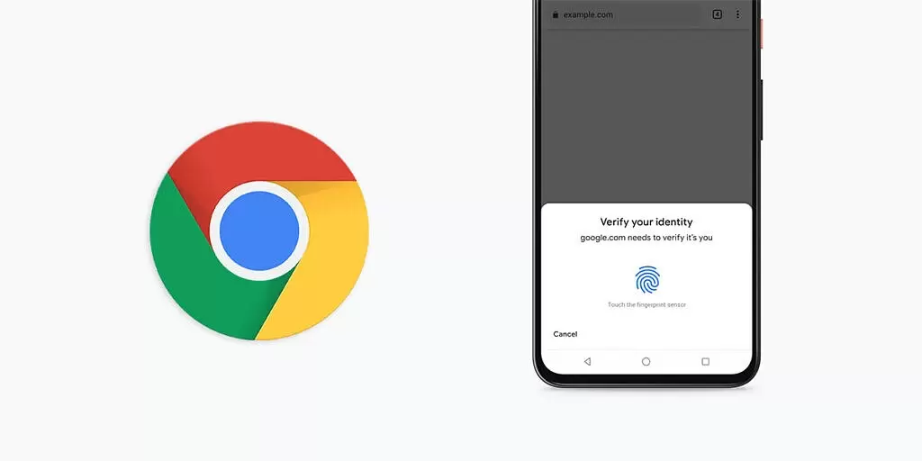 Пароли — прошлый век: Google внедрила вход на сайты по отпечатку пальцев в Chrome для Android