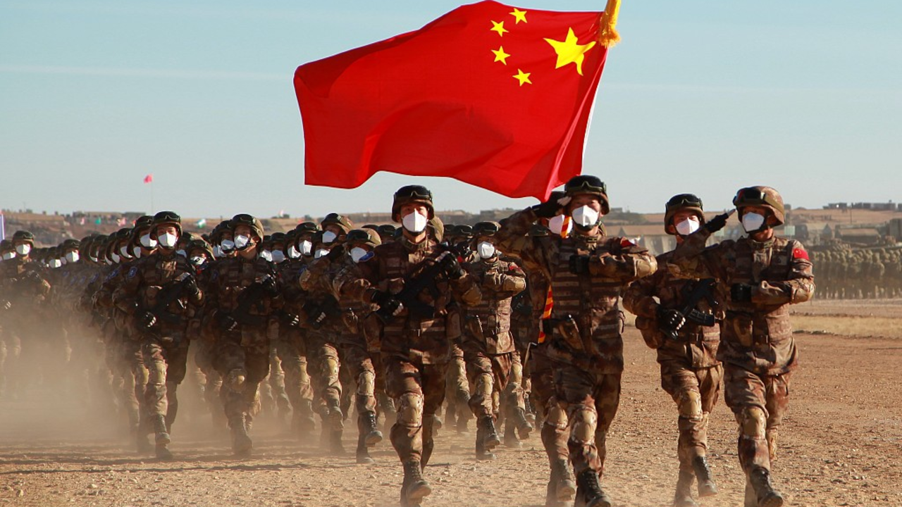 Китайская армия. Вооруженные силы Китая. Китай готовится к войне. Китайские военные.
