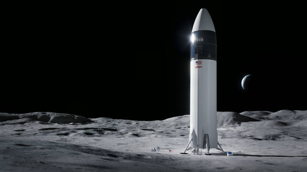 SpaceX Илона Маска модифицирует лунный корабль для NASA