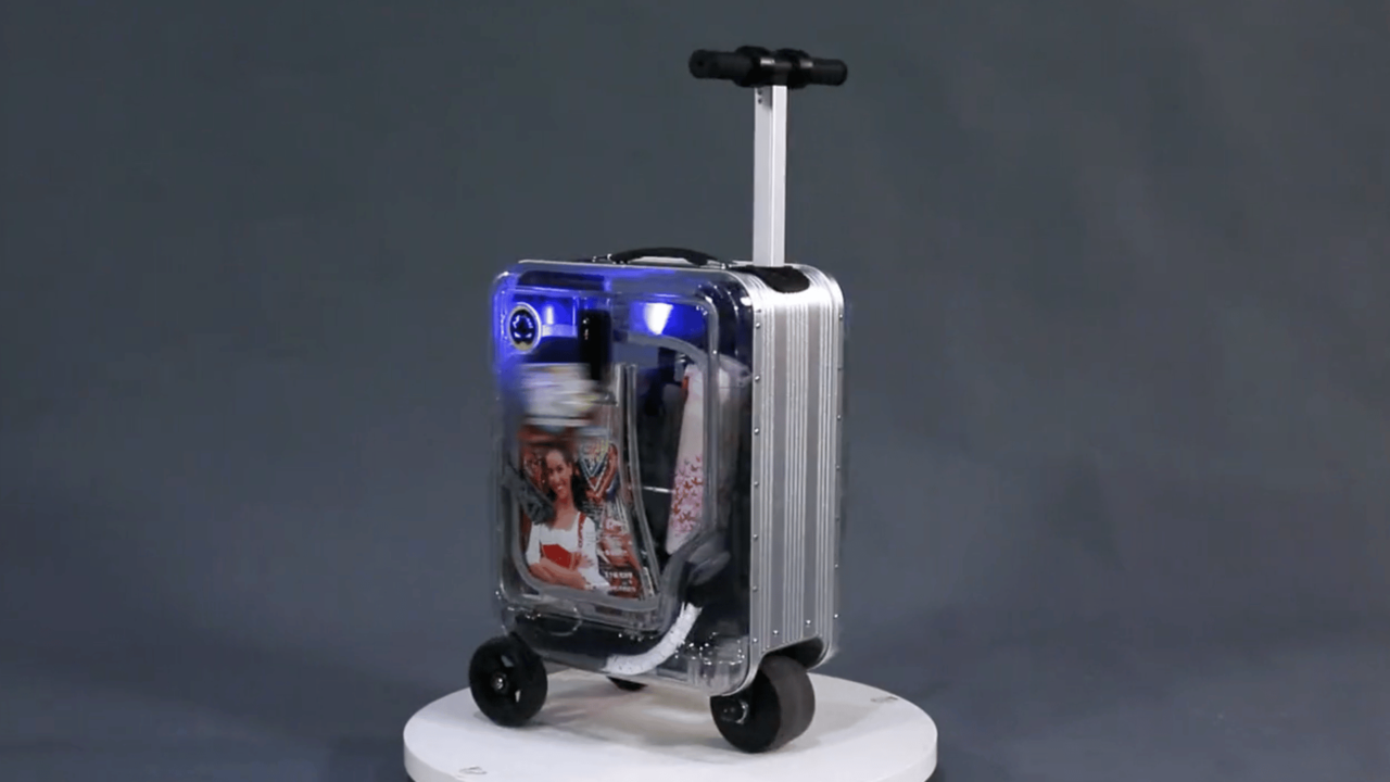Энтузиасты создали чемодан, на котором можно ездить — Ferra
