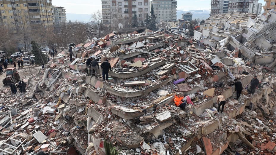 В Турции объяснили, с чем можно сравнить силу прошедшего землетрясения