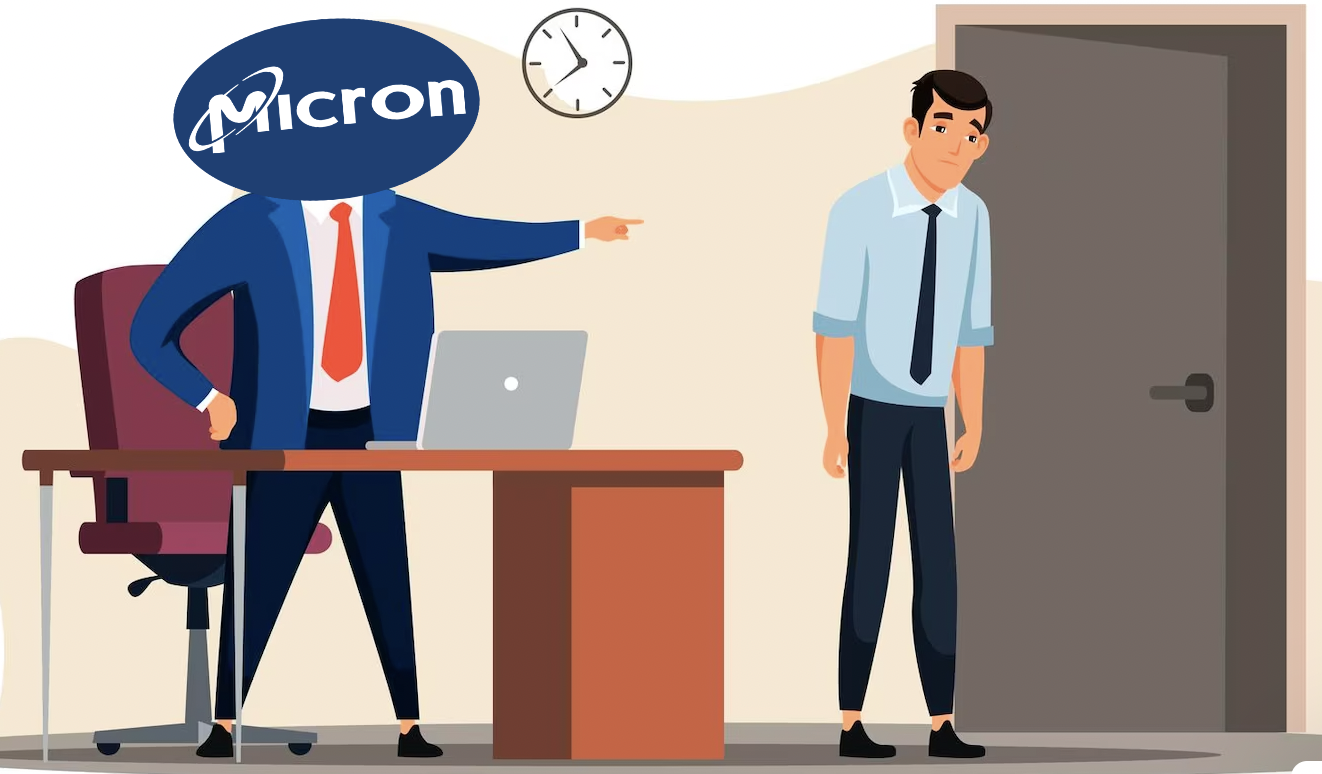 У компании Micron все плохо: она сократит не 10, а 15% сотрудников и не только