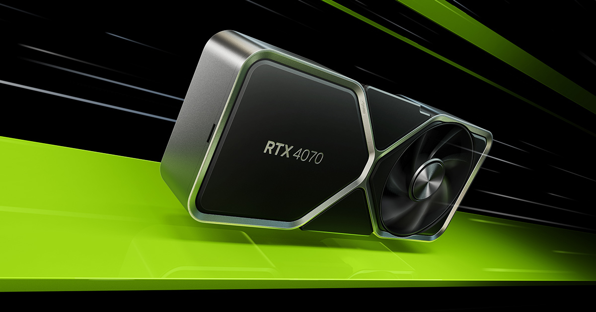 Недорогая видеокарта NVIDIA RTX 4070 взорвала чарты Европы уже в первую неделю продаж