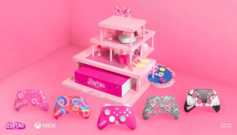 Microsoft представила Xbox в девчачьем стиле в цветах Барби