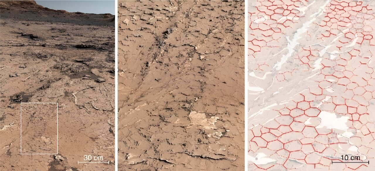 На Марсе нашли следы климата, пригодного для возникновения жизни