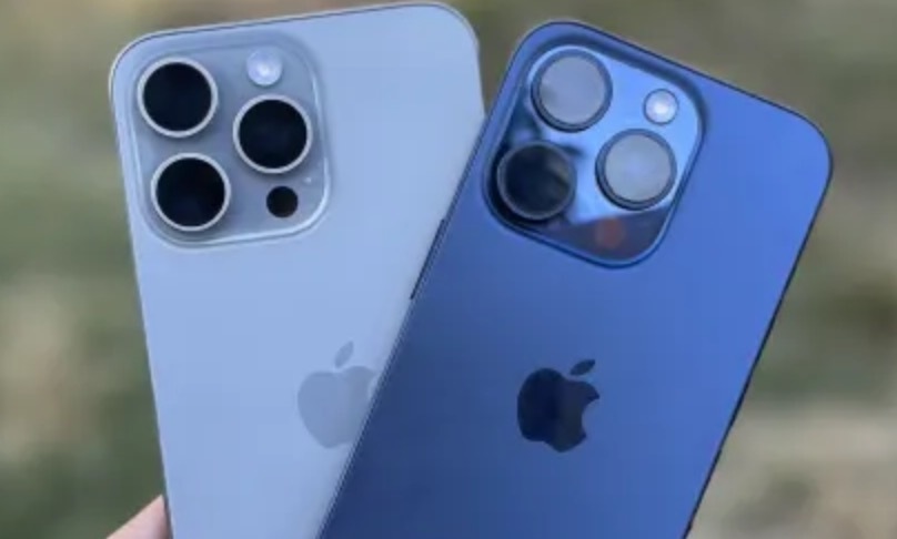 Титановый iPhone 15 Pro меняет цвет из-за пота на ладонях