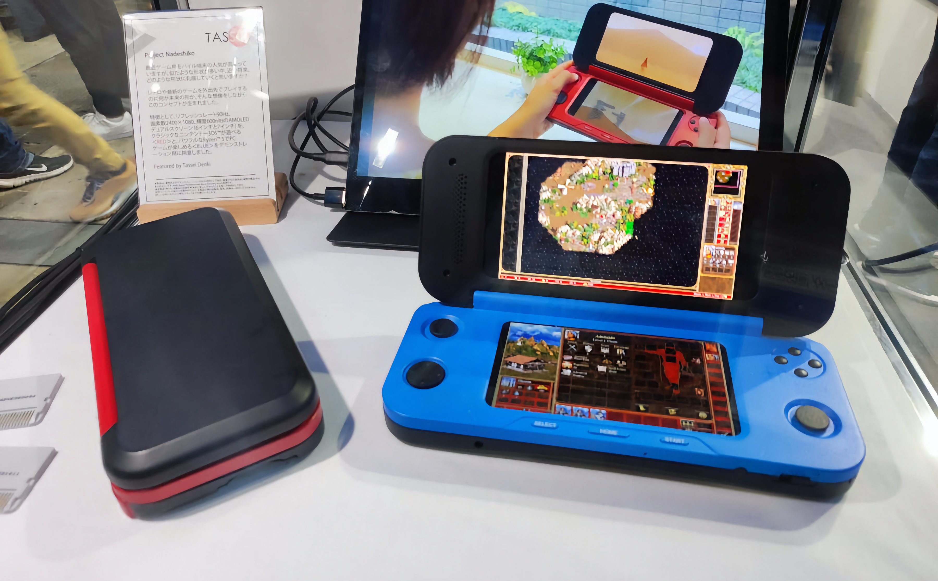 Представлена современная карманная консоль в форм-факторе легендарной Nintendo 3DS