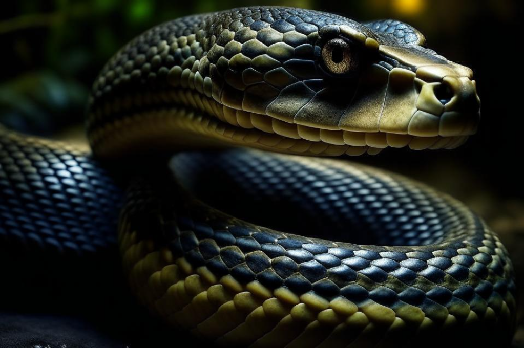 Российские биологи обнаружили ядовитую змею с ресничками