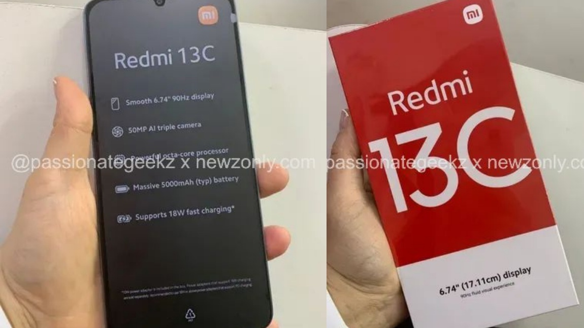 Xiaomi выпустит смартфон Redmi 13C c экраном 90 Гц и ценой ниже $100