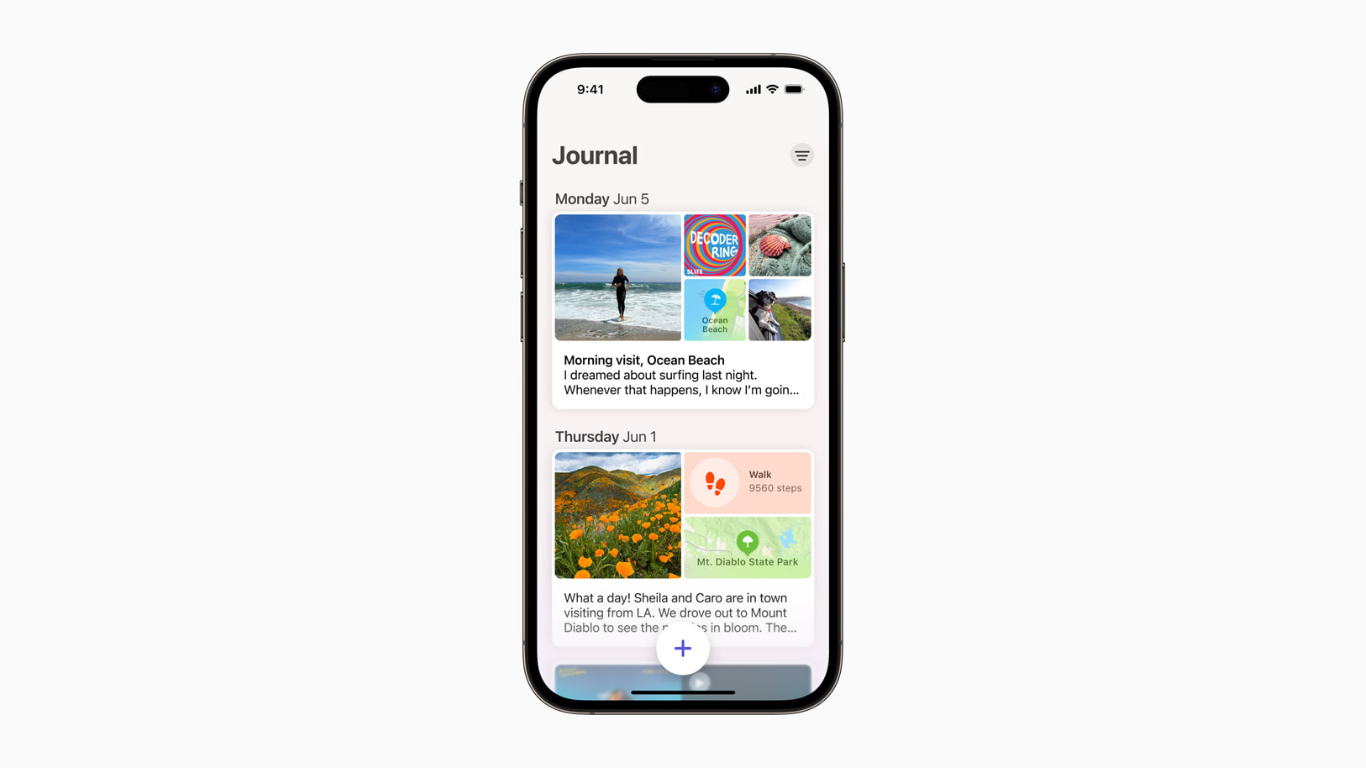 Новое приложение Apple Journal не будет доступно на iPad и Mac на релизе