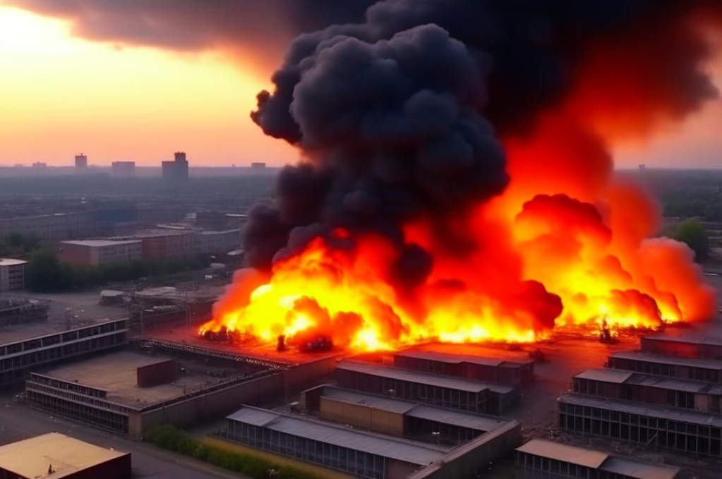 Хьюстон, у вас проблемы: взрыв и сильный пожар на химическом заводе города