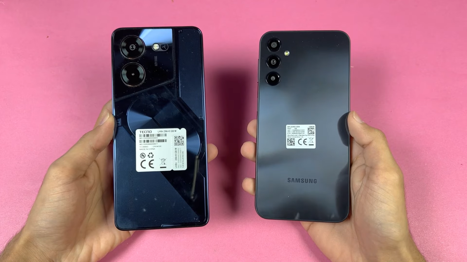 Смартфоны Tecno и Samsung за 20 тысяч рублей сравнили по скорости работы
