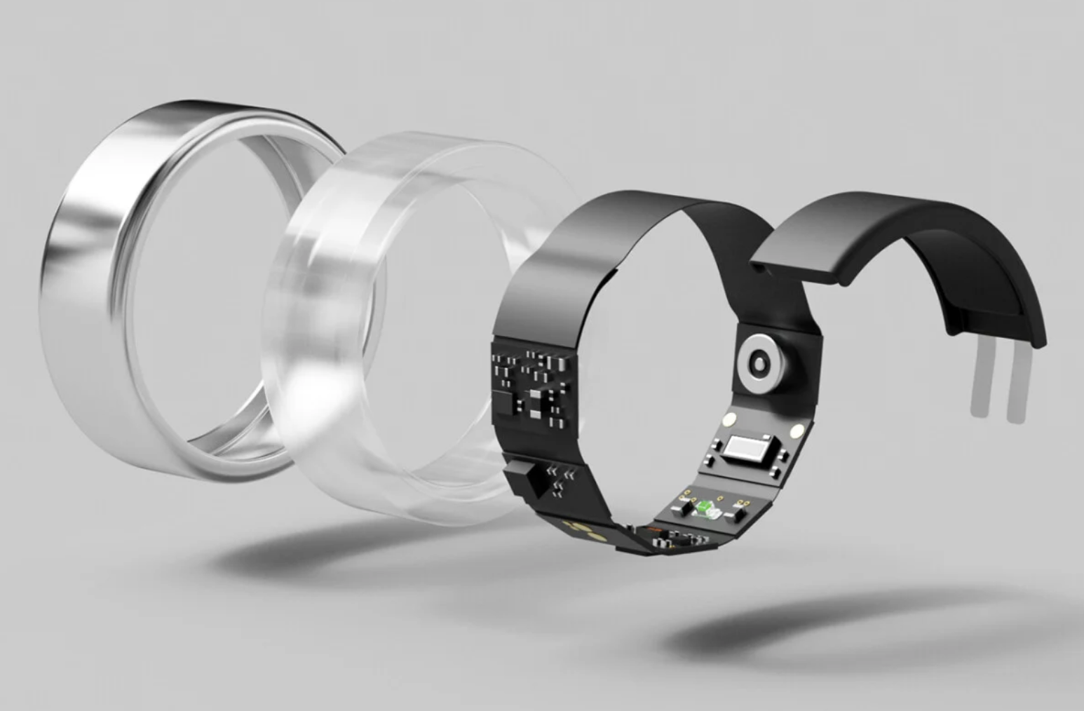 Представлено умное кольцо с датчиком сердцебиения и уровня кислорода в крови по цене смартфона