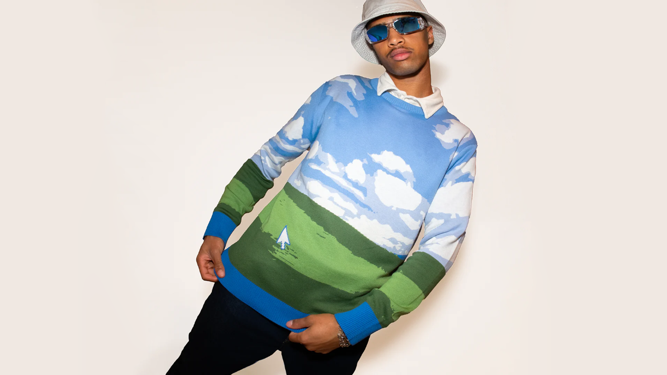 Microsoft показала «уродливый» свитер в честь Windows XP