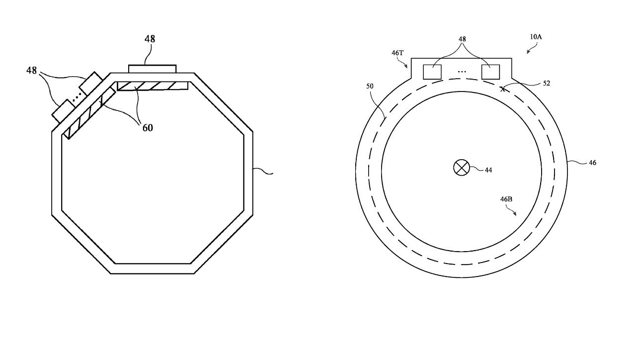 Apple запатентовала «умное» кольцо: носить его можно будет на любой части тела