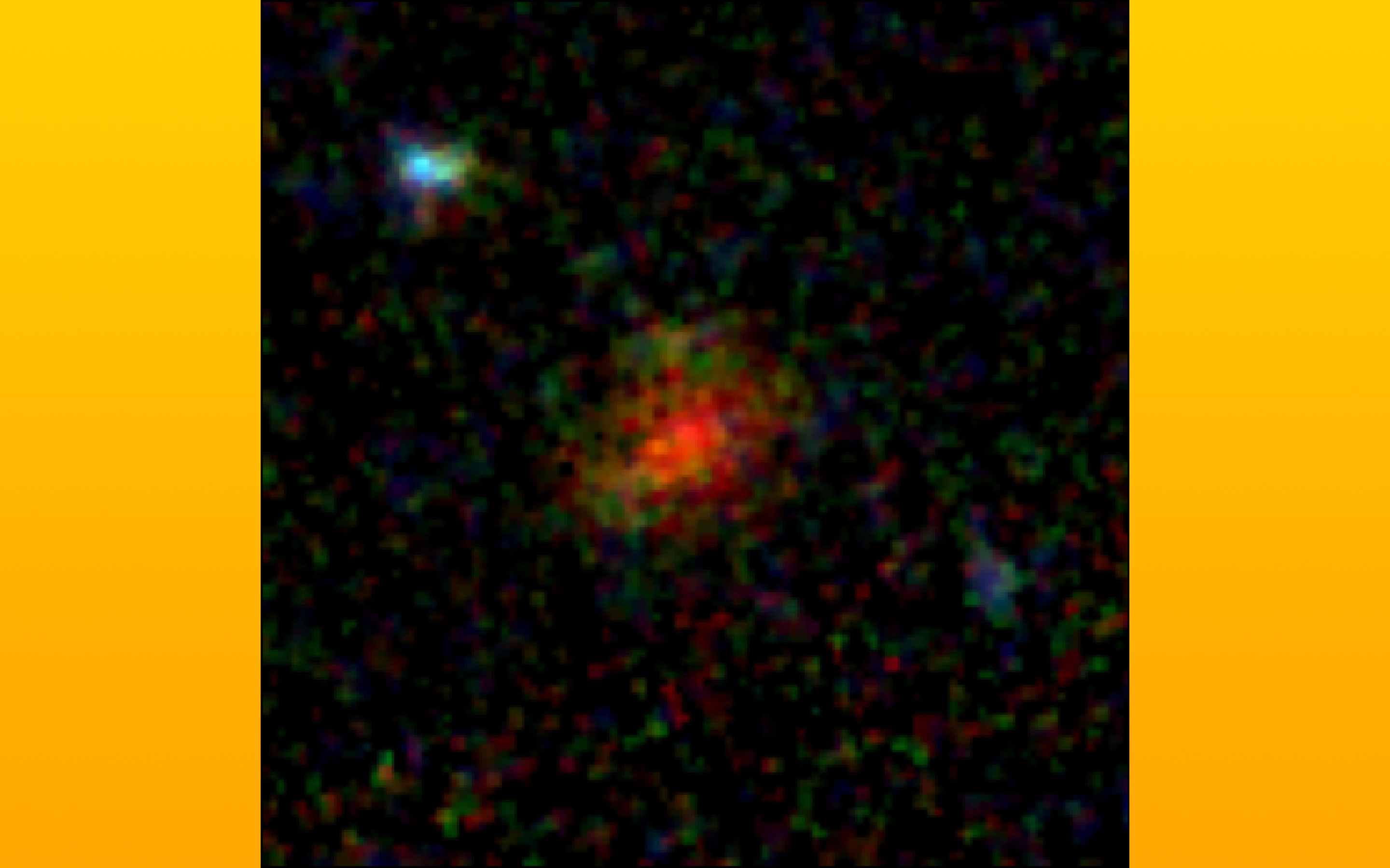 Телескоп «Джеймс Уэбб» запечатлел скрытую«призрачную» галактику