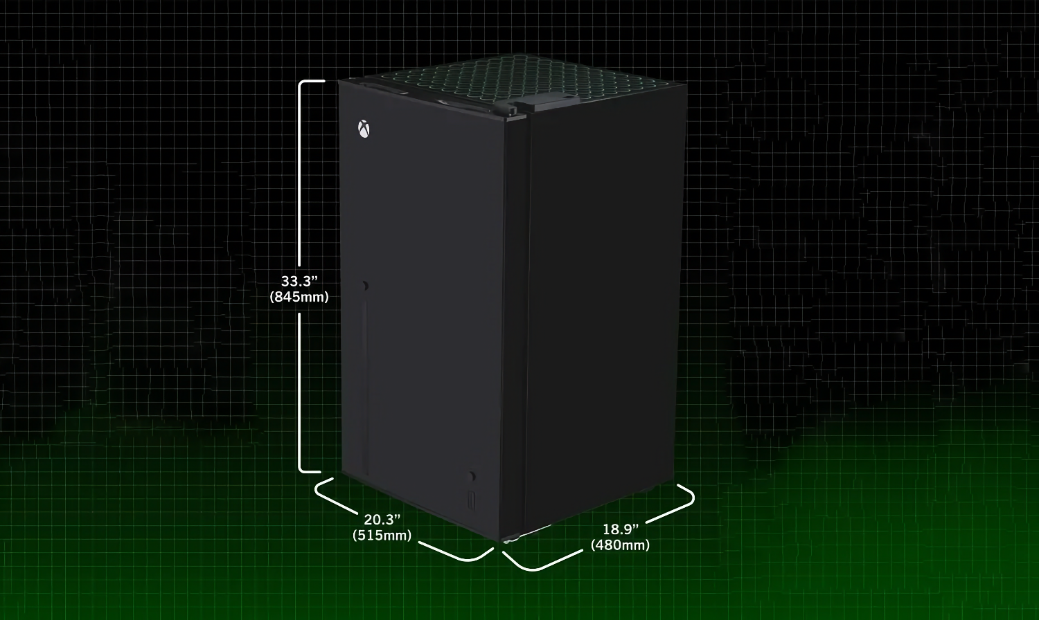 Больше, вместительнее, дороже: Microsoft представила новый холодильник в форме Xbox