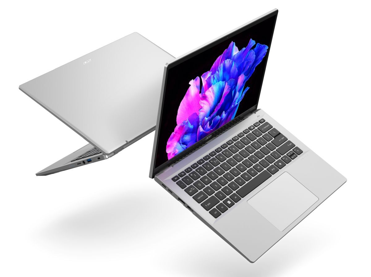 Acer представила свои первые ноутбуки на новейшем процессоре Intel Core Ultra 100