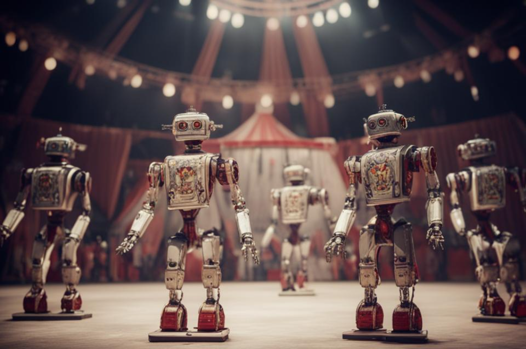 Почему роботов начнут использовать в цирковых представлениях