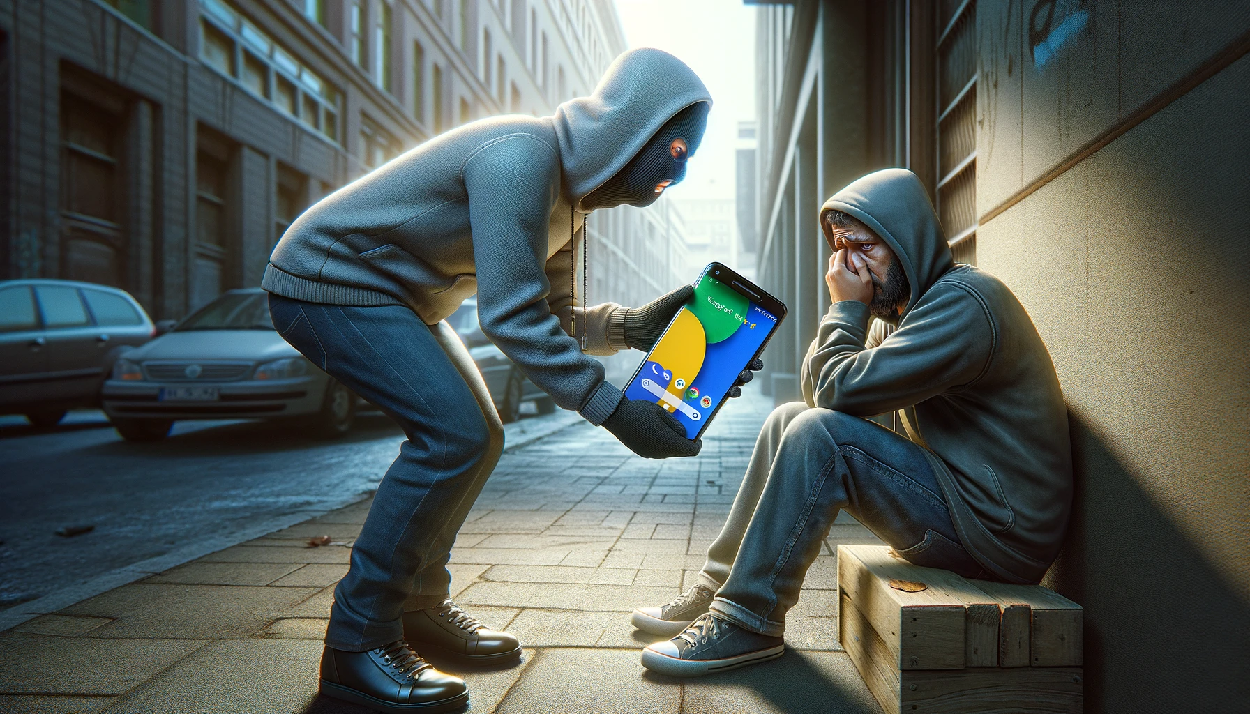 Грабители вернули Android-смартфон жертве, поняв, что это не iPhone