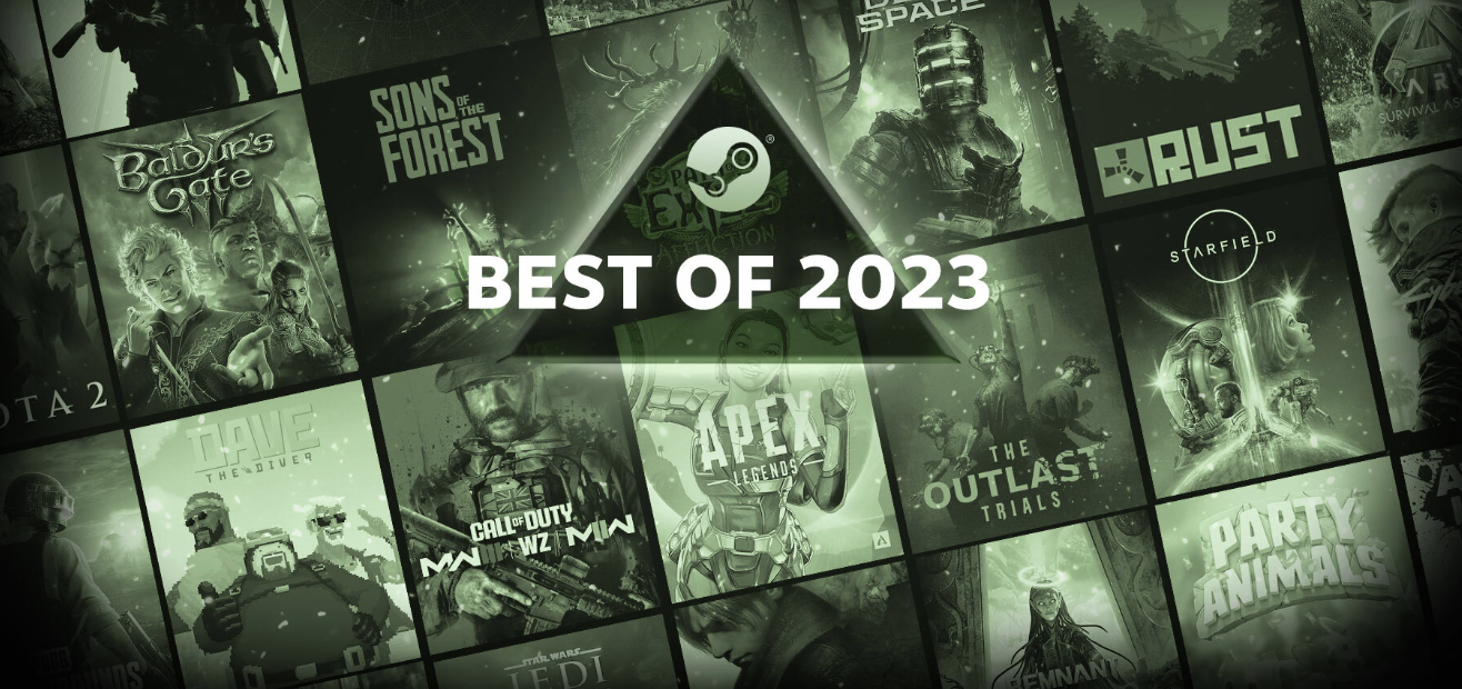 Steam назвал самые продаваемые и популярные игры 2023 года