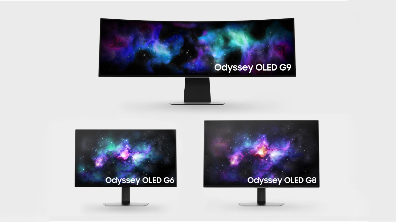 Samsung осветила выставку CES продвинутыми игровыми OLED-мониторами Odyssey