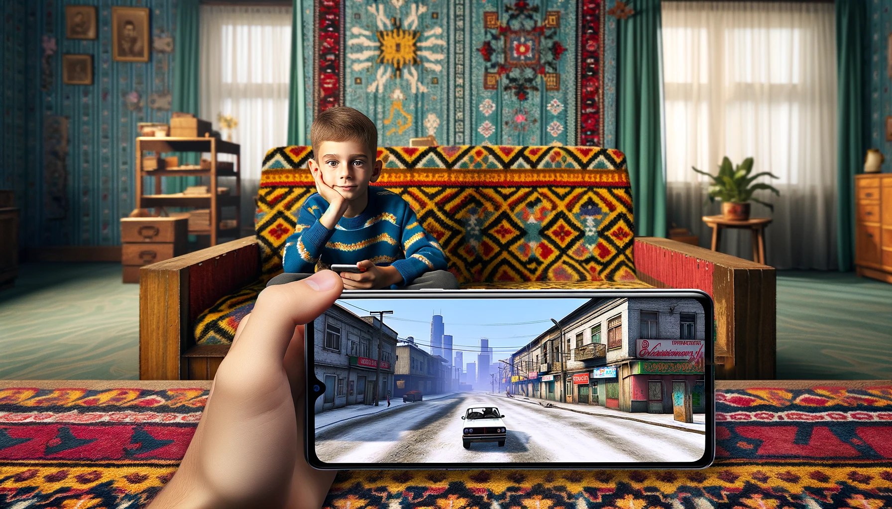 GTA V запустили на смартфоне Xiaomi Poco 2021 года выхода