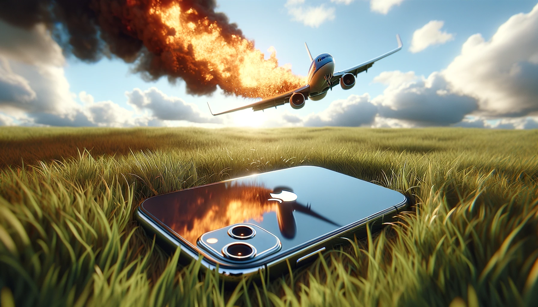 iPhone выжил после взрыва в самолете и падения с 5 км