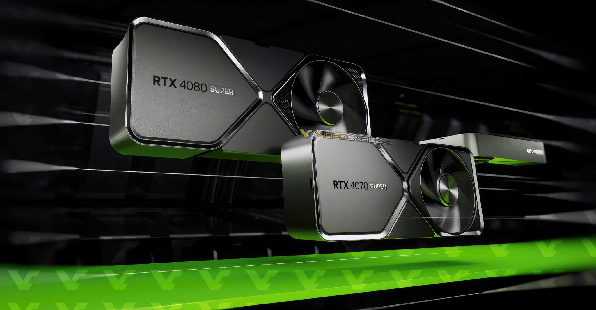 NVIDIA представила линейку видеокарт RTX 40XX Super