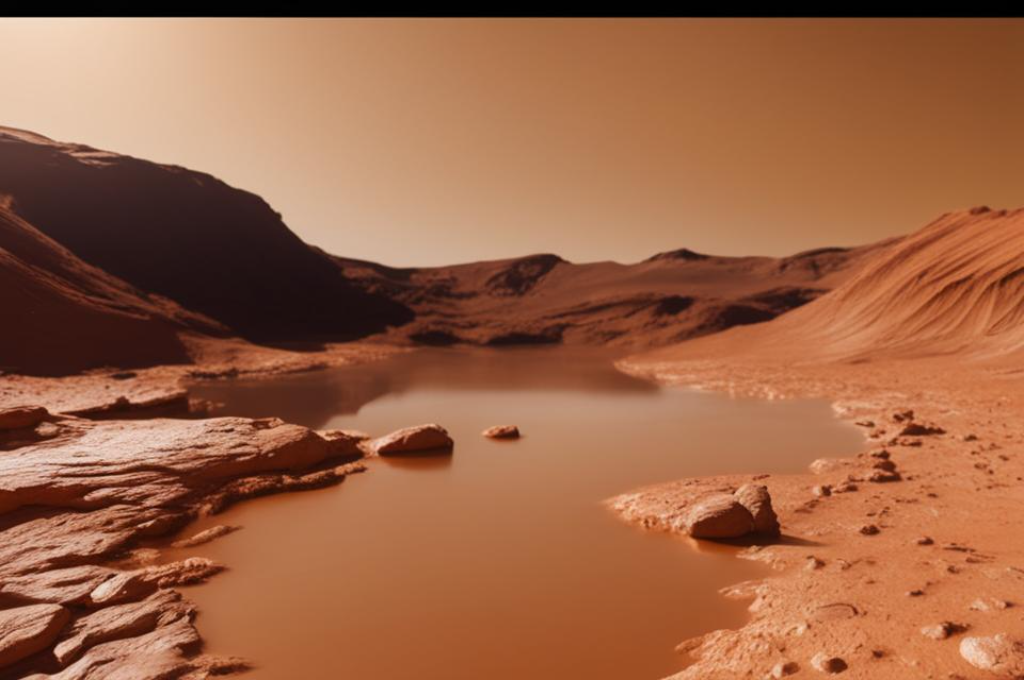 Ученые обнаружили гигантский резервуар воды под экватором Марса