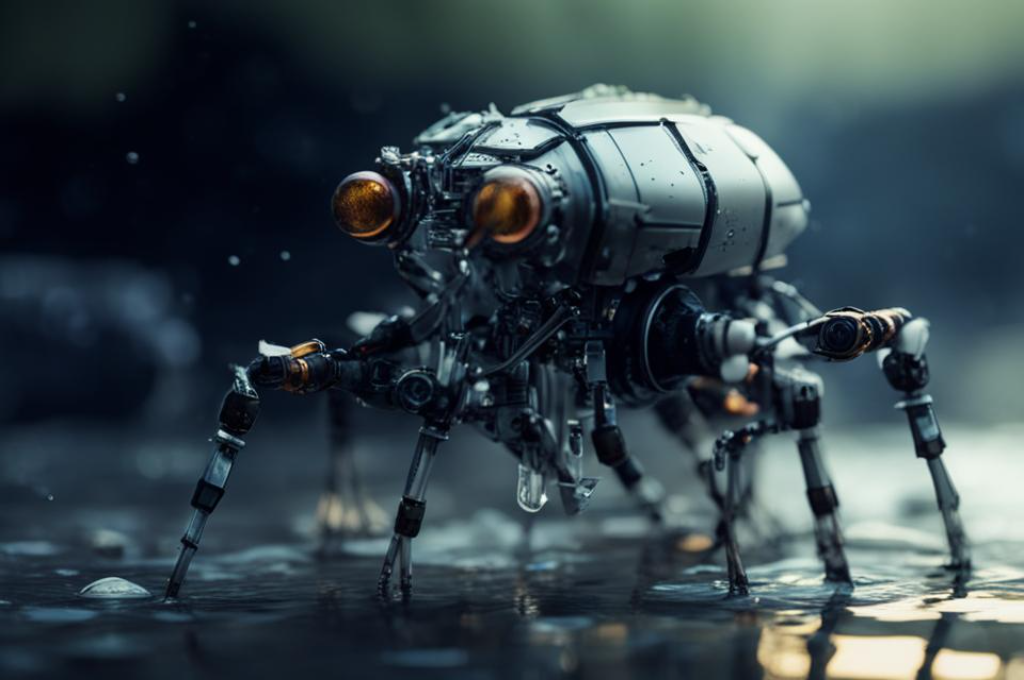 Американские ученые создали микророботов: быстрых и умеющих ходить по воде