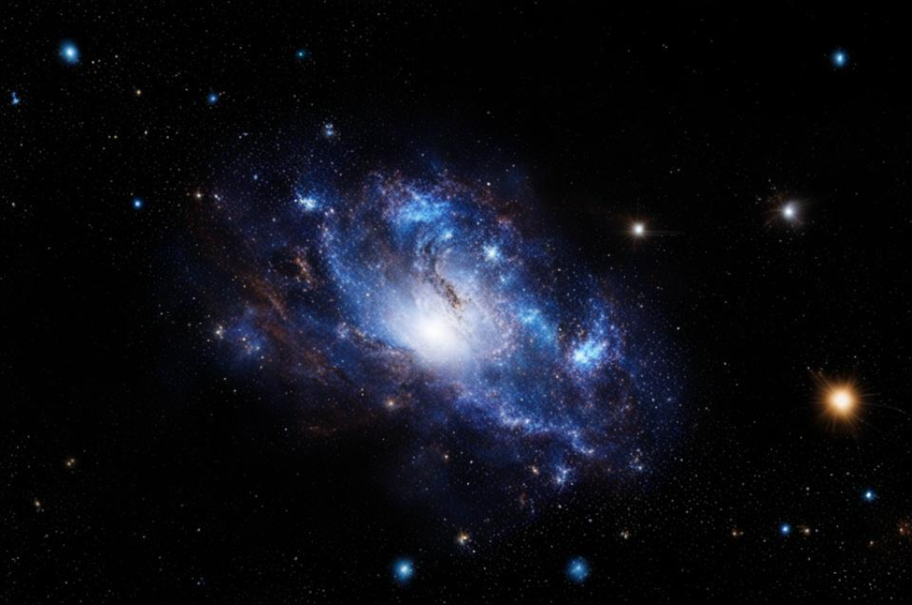 Телескоп Хаббл сделал снимок столкновения двух галактик