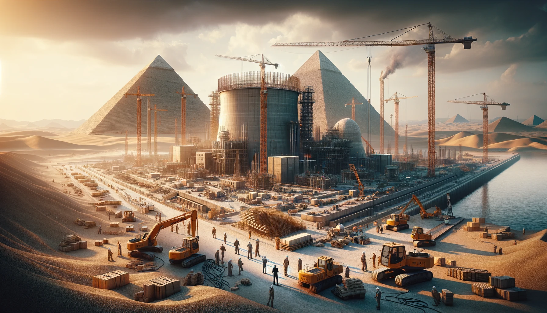 Россияне построят первую атомную электростанцию Египта