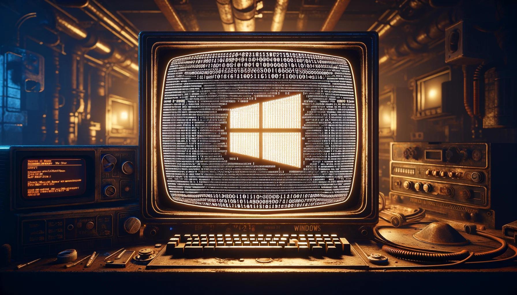 Windows 11 перевели в текстовый режим и ужали всего до 100 МБ