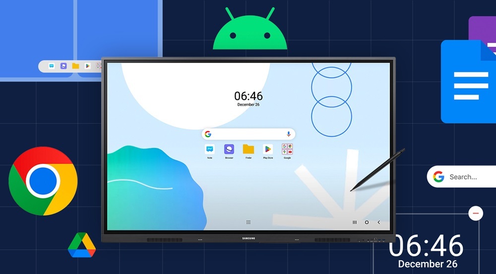 Samsung представила Android-экран WAD для образовательных учреждений