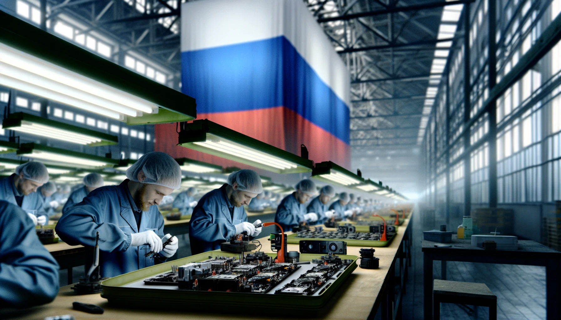 В России стартовало производство электроники на новом заводе под Москвой